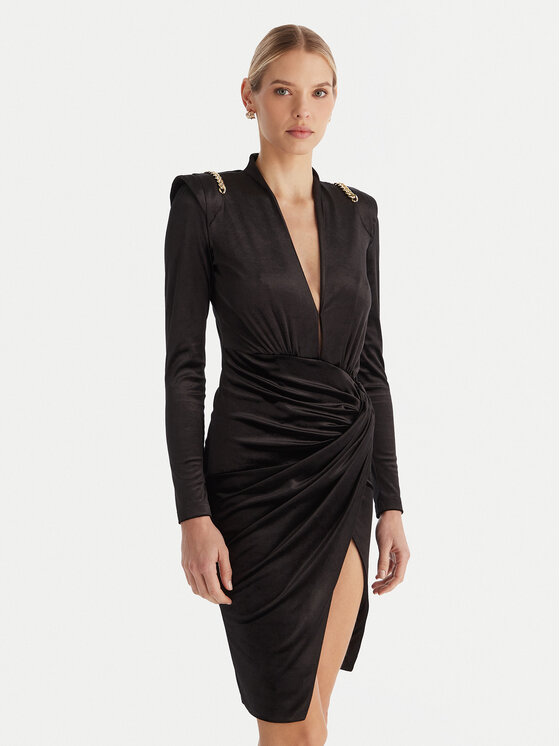 Babylon Kokteilinė suknelė · Juoda · Mini