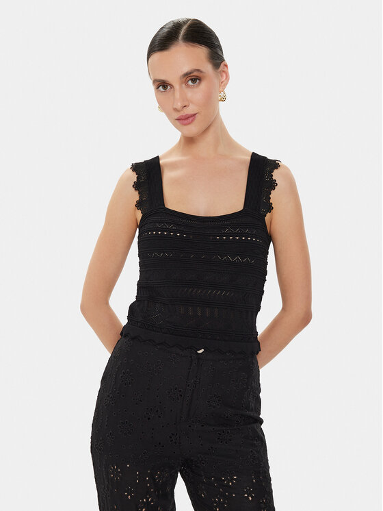 Morgan Marškinėliai · Juoda