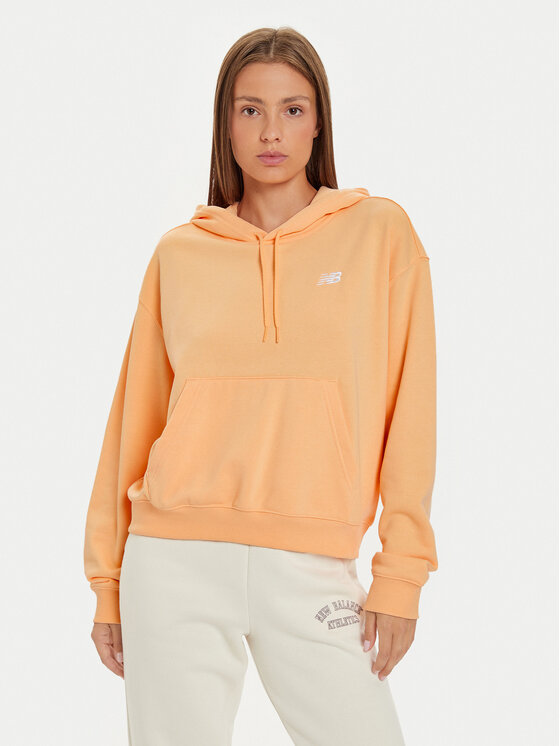 New Balance Džemperis · Oranžinė · Relaxed Fit