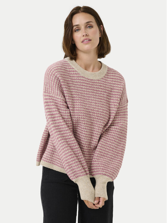Kaffe Megztinis · Rožinė · Relaxed Fit