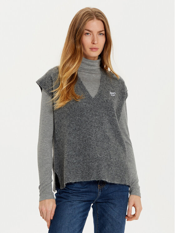 Liu Jo Megztinis · Pilka · Regular Fit