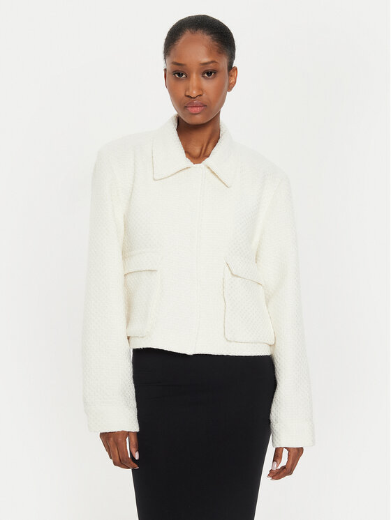 Karen by Simonsen Švarkas · Écru · Regular Fit