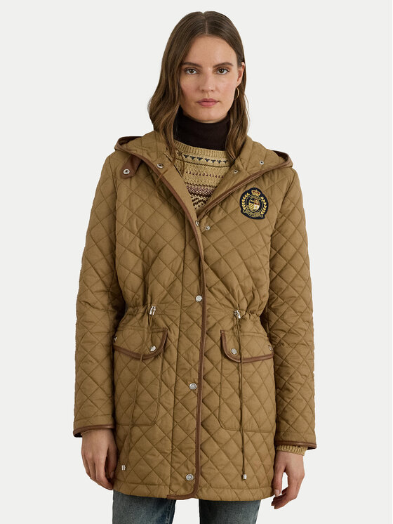 LAUREN RALPH LAUREN Demisezoninė striukė · Ruda