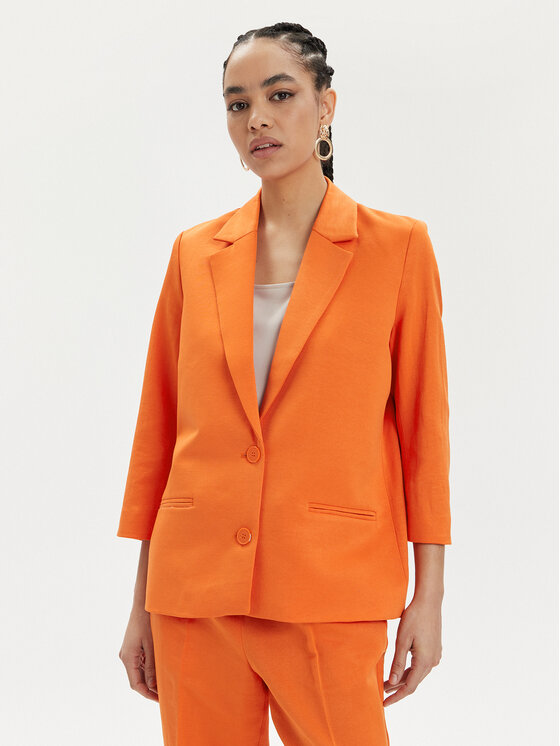 Tamaris Apparel Švarkas · Oranžinė · Relaxed Fit
