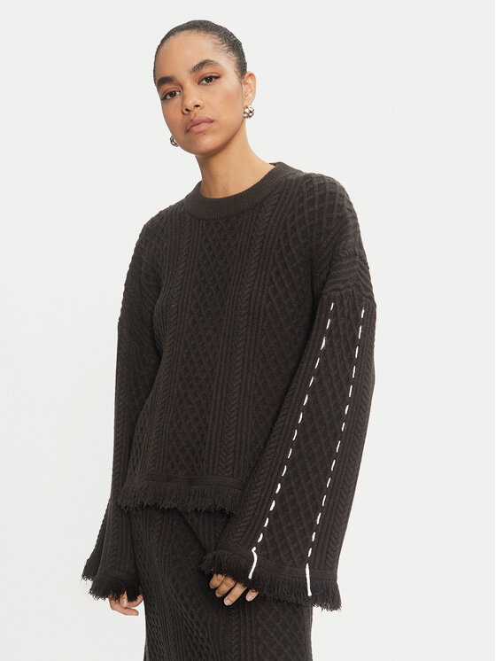 Karen by Simonsen Megztinis · Juoda · Relaxed Fit