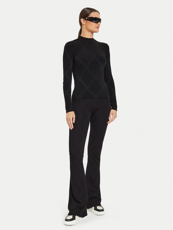 HUGO Megztinis · Juoda · Slim Fit