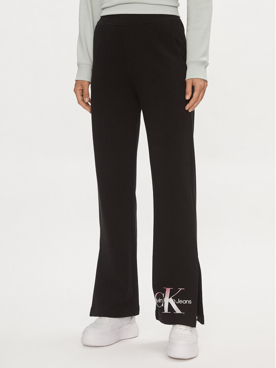 Calvin Klein Jeans Sportinės kelnės · Juoda · Regular Fit