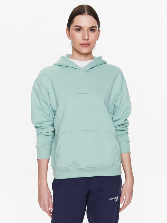 New Balance Džemperis · Žalia · Oversize