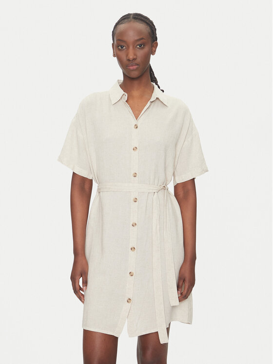 Kodas 20MAY Vero Moda Marškinių tipo suknelė · Smėlio · Mini
