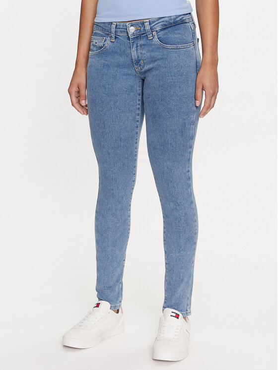 Tommy Jeans Džinsai · Mėlyna · Skinny Fit