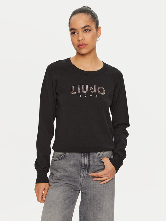 Liu Jo Sport Megztinis · Juoda · Regular Fit