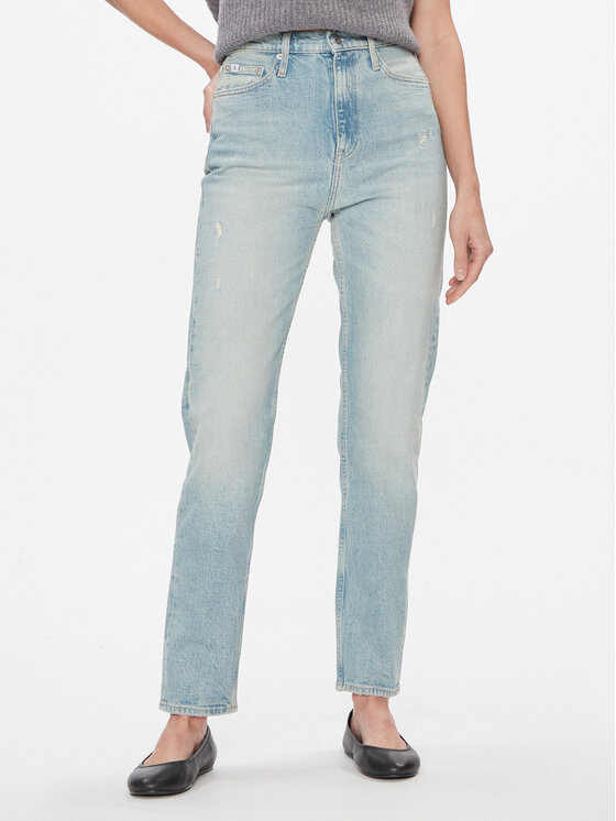 Calvin Klein Jeans Džinsai · Mėlyna · Slim Fit