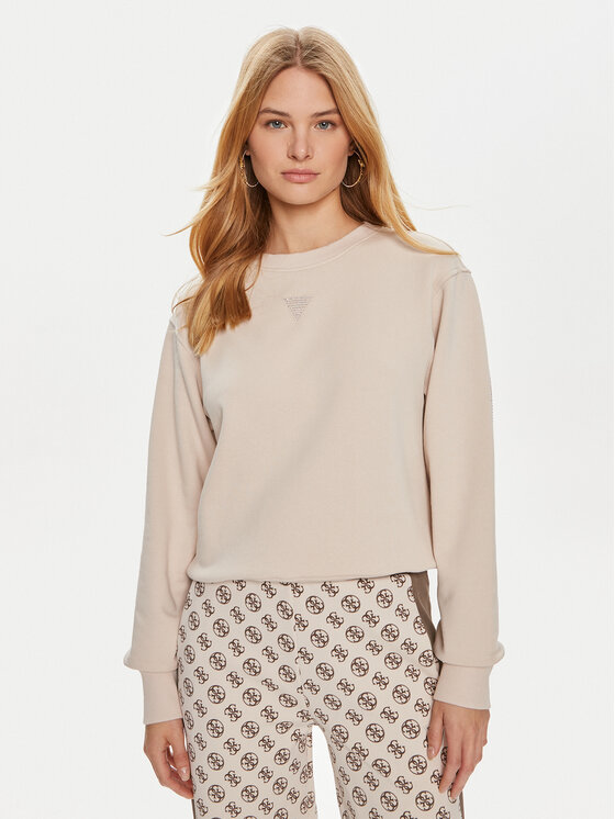 Guess Džemperis · Smėlio · Regular Fit