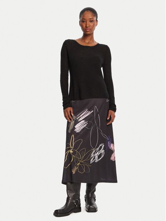 Desigual Kasdieninė suknelė · Juoda · Midi