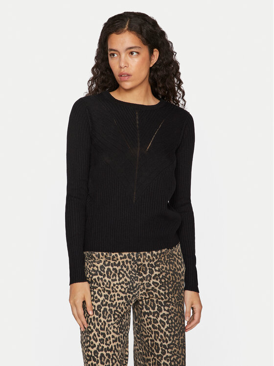 Vila Megztinis · Juoda · Regular Fit