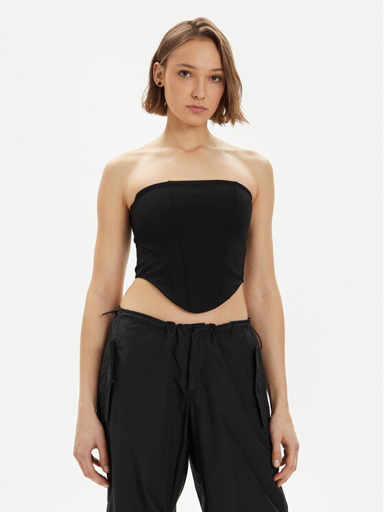 Gina Tricot Marškinėliai · Juoda