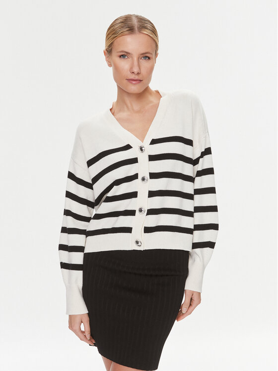 Guess Kardiganas · Écru · Regular Fit