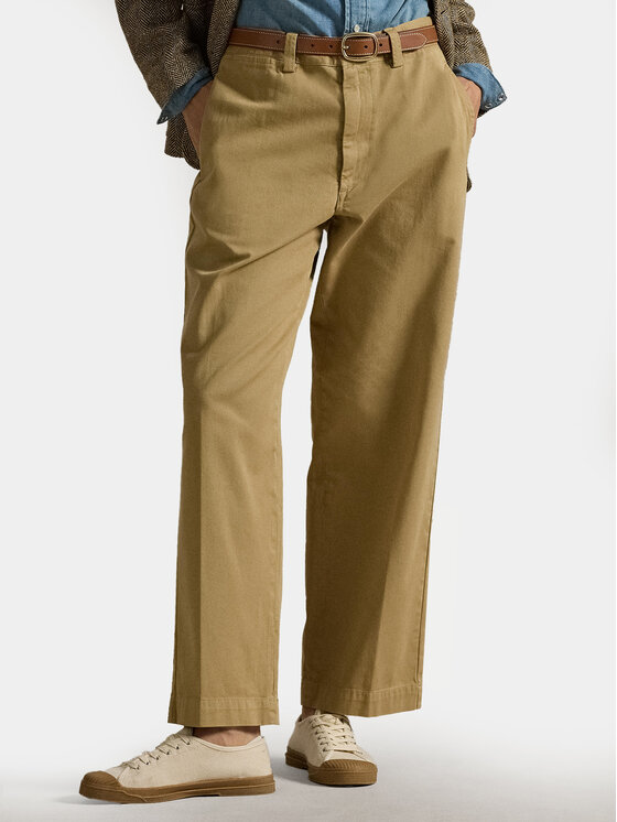 Polo Ralph Lauren Medžiaginės kelnės · Smėlio · Regular Fit