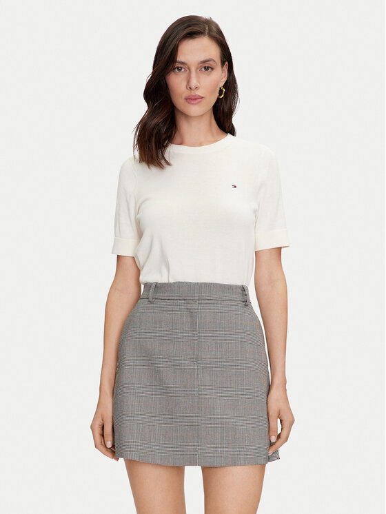 Tommy Hilfiger Megztinis · Écru · Regular Fit