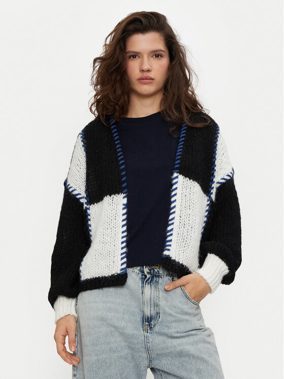 ONLY Kardiganas · Juoda · Relaxed Fit