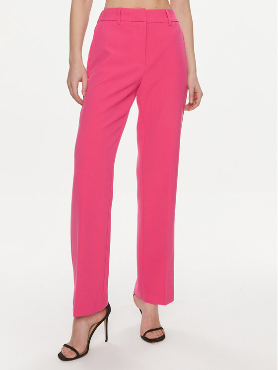 YAS Medžiaginės kelnės · Rožinė · Regular Fit