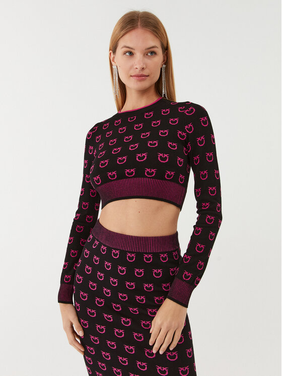 PINKO Megztinis · Juoda · Regular Fit