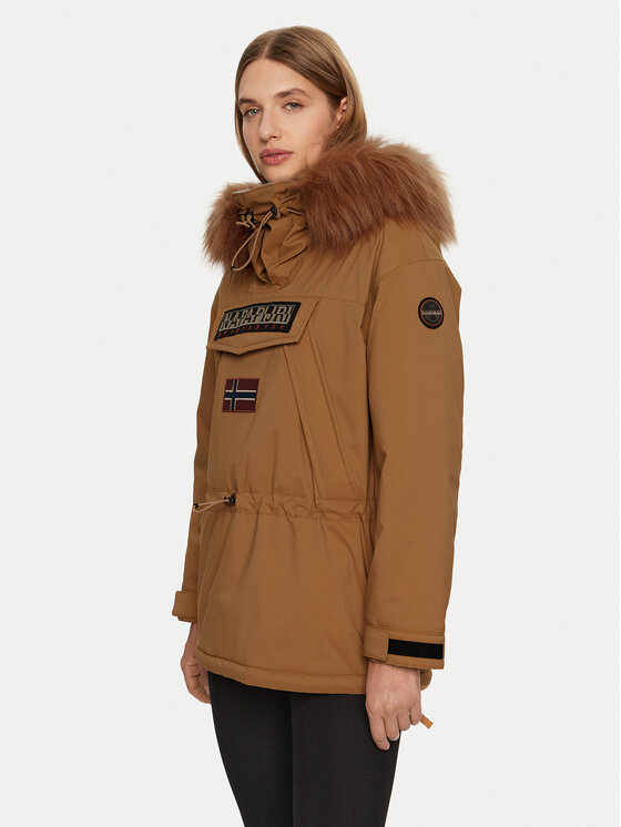 Napapijri Anorak stiliaus striukė · Ruda