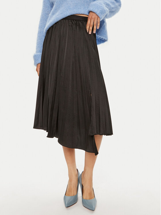 DKNY Plisuotas sijonas · Juoda