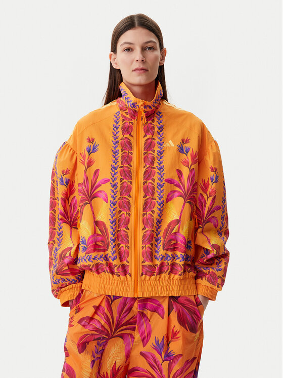 adidas Demisezoninė striukė · FARM Rio · Oranžinė