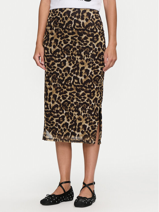 JDY Midi sijonas · Ruda · Midi