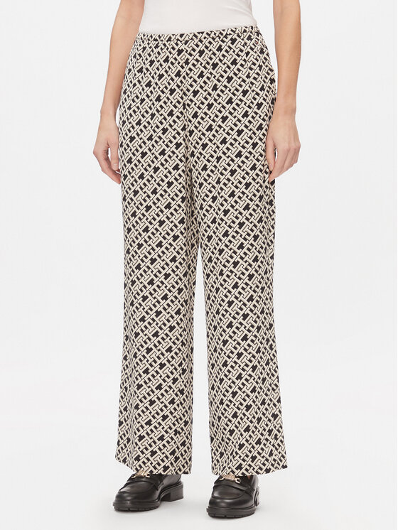 Tommy Hilfiger Medžiaginės kelnės · Spalvota · Relaxed Fit