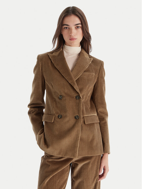 Weekend Max Mara Švarkas · Ruda · Regular Fit