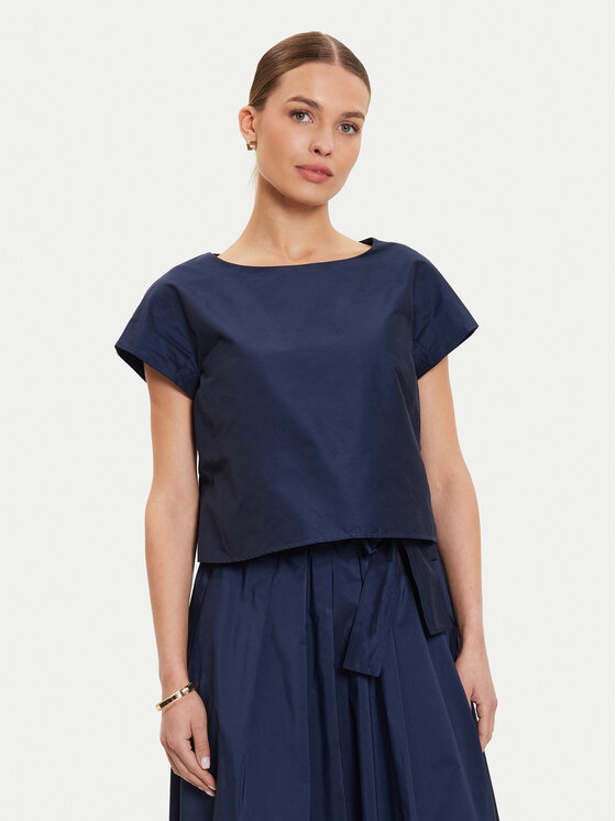 Weekend Max Mara Palaidinė · Tamsiai mėlyna