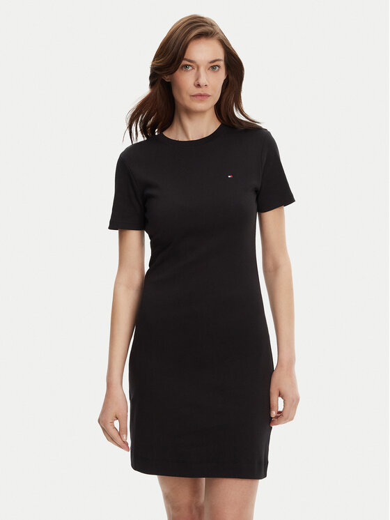 Tommy Hilfiger Kasdieninė suknelė · Juoda · Mini