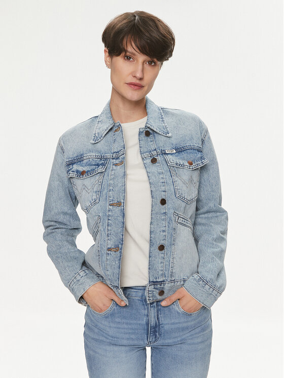 Wrangler Džinsinė striukė · Mėlyna
