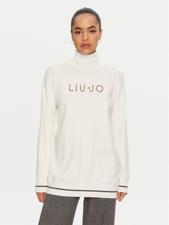 Liu Jo Sport Golfas · Balta · Regular Fit