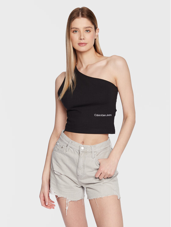 Calvin Klein Jeans Marškinėliai · Juoda