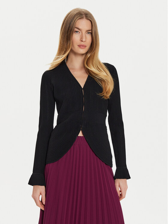 TWINSET Kardiganas · Juoda · Slim Fit