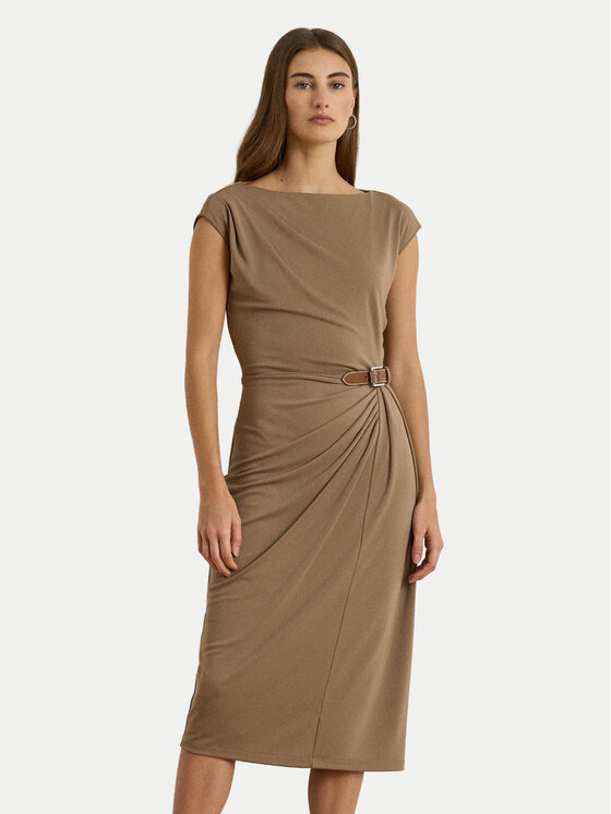 LAUREN RALPH LAUREN Kasdieninė suknelė · Ruda · Midi