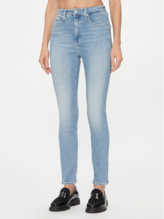 Calvin Klein Jeans Džinsai · Mėlyna · Skinny Fit
