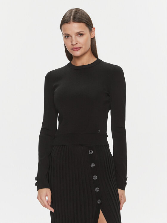 Guess Megztinis · Juoda · Slim Fit