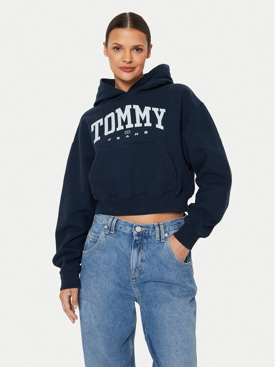 Tommy Jeans Džemperis · Tamsiai mėlyna · Relaxed Fit