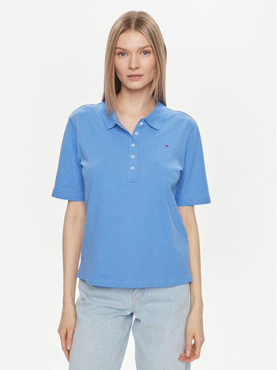 Tommy Hilfiger Polo marškinėliai · Mėlyna