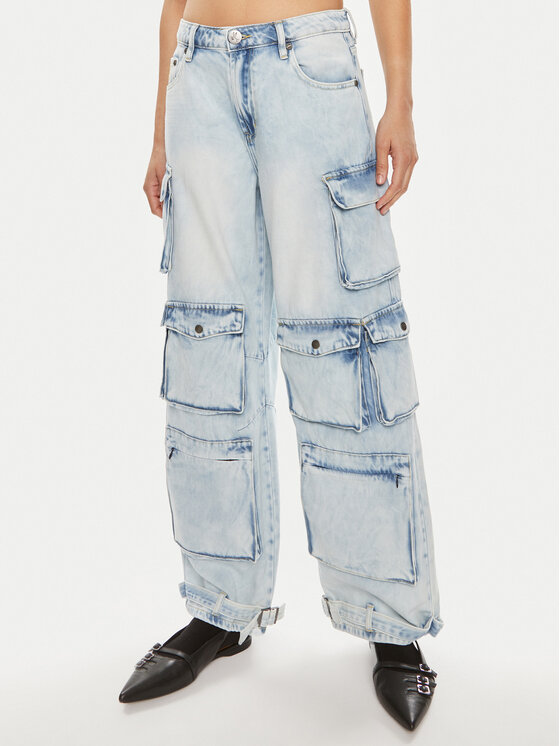 One Teaspoon Džinsai · Mėlyna · Regular Fit