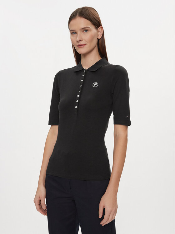 Kodas SUN15 Tommy Hilfiger Polo marškinėliai · Juoda