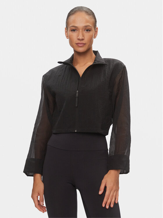 Calvin Klein Performance Neperpučiama striukė · Juoda