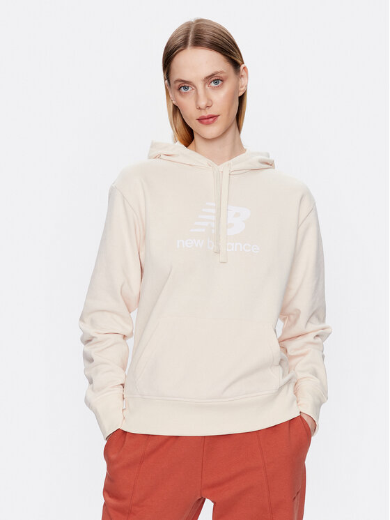 New Balance Džemperis · Smėlio · Relaxed Fit