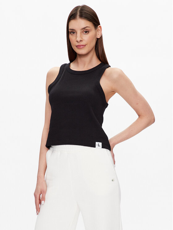 Calvin Klein Jeans Marškinėliai · Juoda