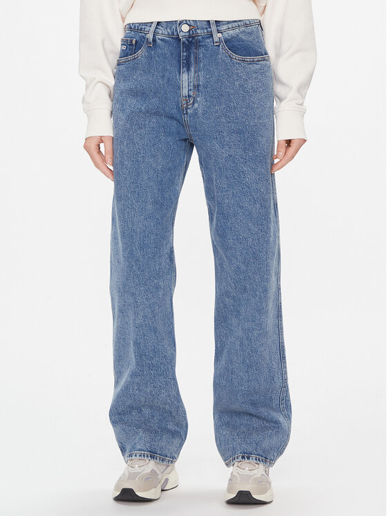 Tommy Jeans Džinsai · Tamsiai mėlyna · Relaxed Fit
