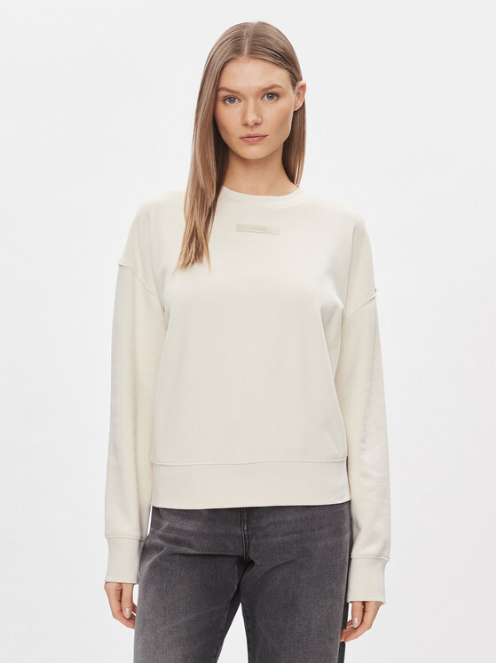 Calvin Klein Džemperis · Écru · Regular Fit
